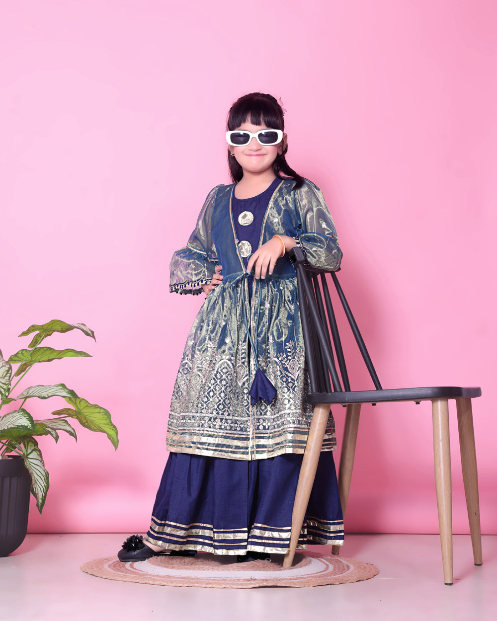 Baby Girls Lehenga Choli Ethnic Wear, Embellished Lehenga Choli