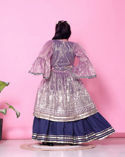 Baby Girls Lehenga Choli Ethnic Wear, Embellished Lehenga Choli