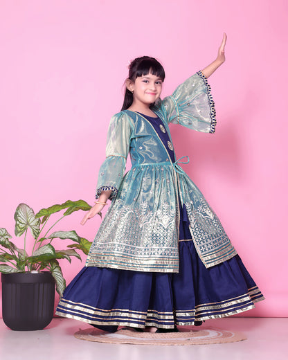 Baby Girls Lehenga Choli Ethnic Wear, Embellished Lehenga Choli