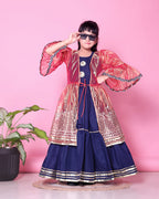 Baby Girls Lehenga Choli Ethnic Wear, Embellished Lehenga Choli