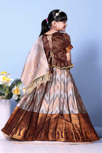 Girls Best Quality Jacquard Lehenga Choli with Dupatta – Festive Ethnic Wear