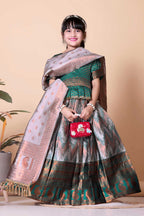Girls Best Quality Jacquard Lehenga Choli with Dupatta – Festive Ethnic Wear