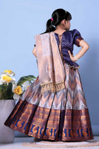 Girls Best Quality Jacquard Lehenga Choli with Dupatta – Festive Ethnic Wear