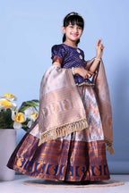 Girls Best Quality Jacquard Lehenga Choli with Dupatta – Festive Ethnic Wear