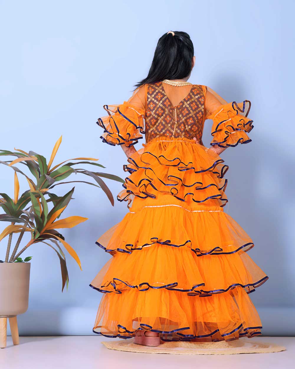 High Demand Lehenga & Crop Top with Jacket Set