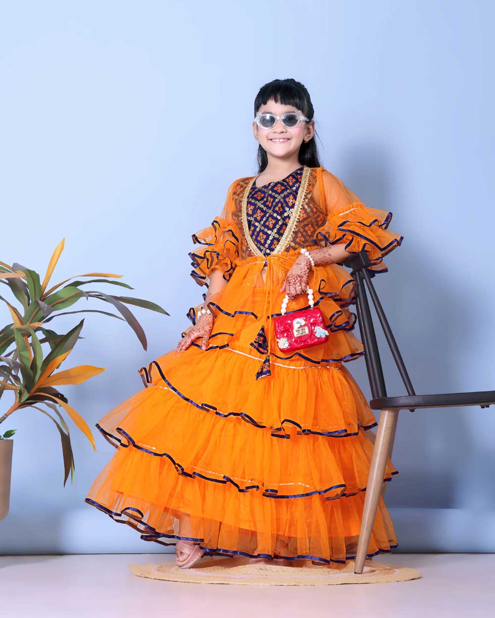 High Demand Lehenga & Crop Top with Jacket Set