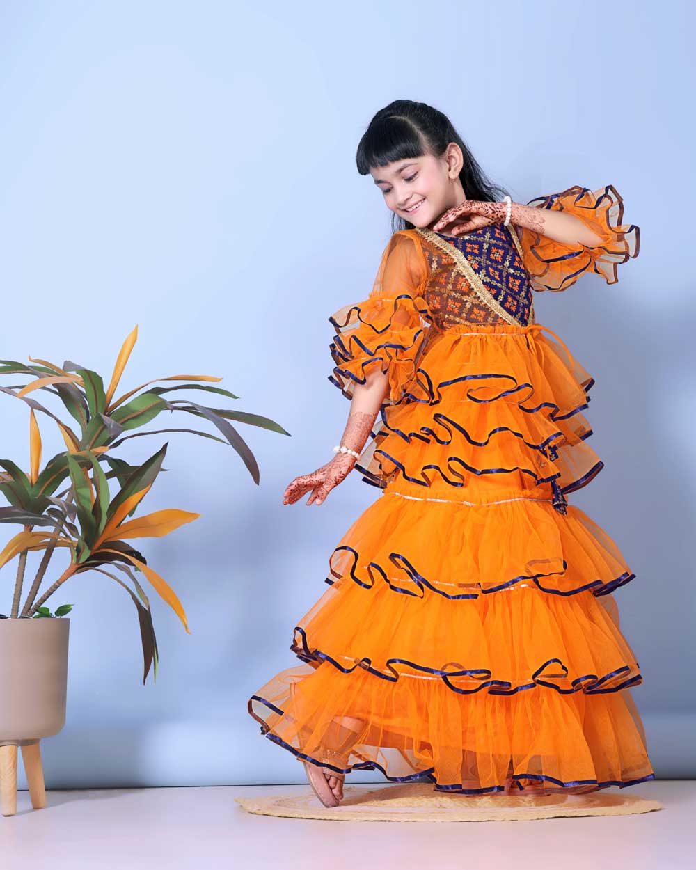 High Demand Lehenga & Crop Top with Jacket Set