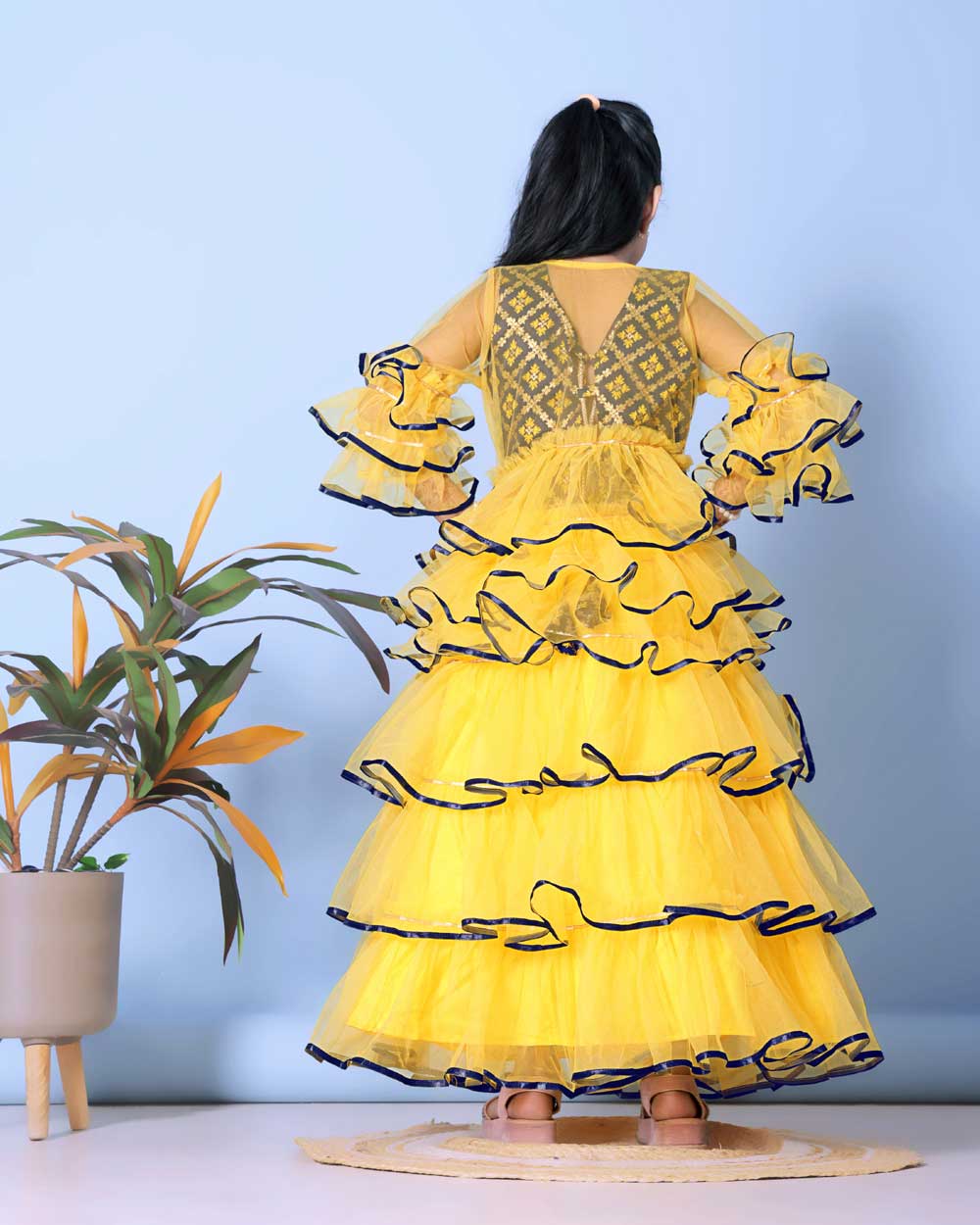 High Demand Lehenga & Crop Top with Jacket Set