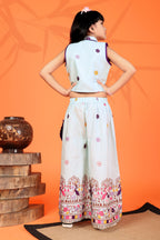 Girls Festive & Party Kurta and Palazzo Set – Ethnic Wear