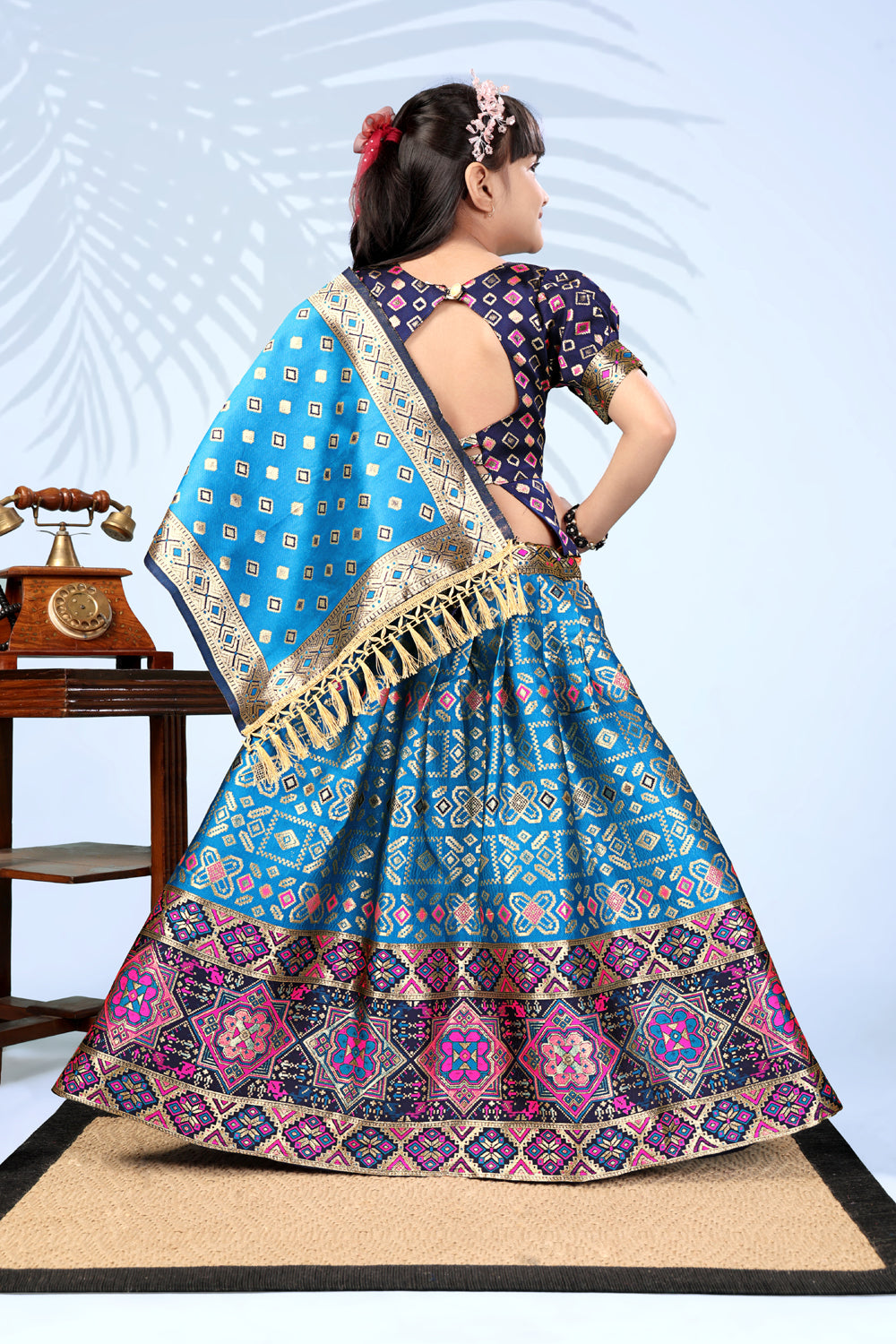 Baby Girls Lehenga Choli Ethnic Wear, Embellished Lehenga Choli