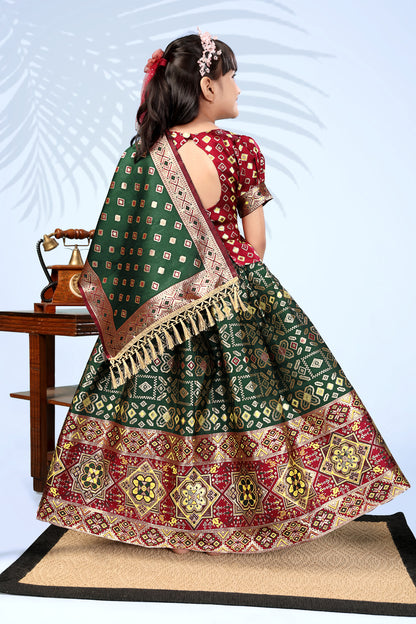 Baby Girls Lehenga Choli Ethnic Wear, Embellished Lehenga Choli