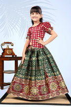 Baby Girls Lehenga Choli Ethnic Wear, Embellished Lehenga Choli