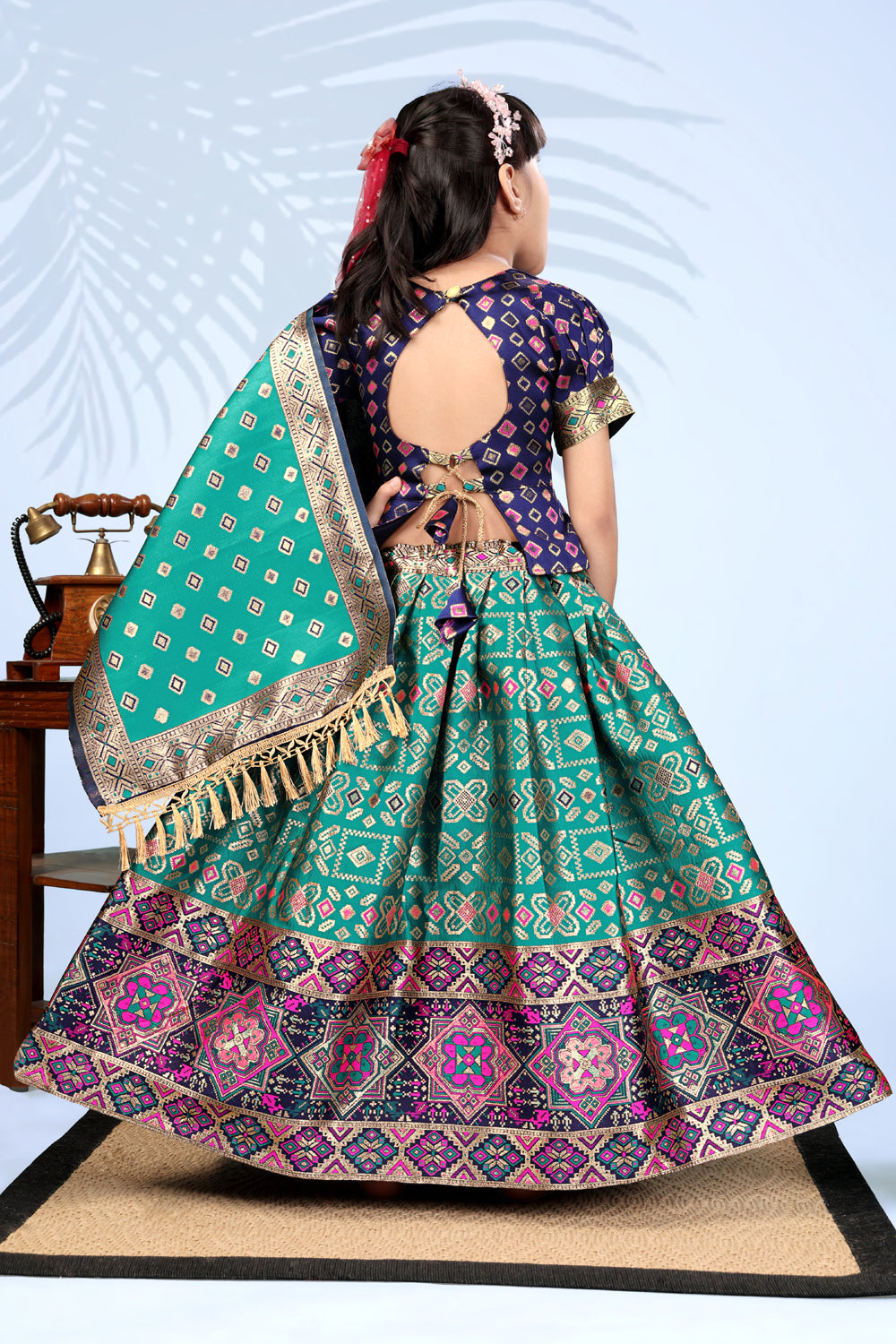 Baby Girls Lehenga Choli Ethnic Wear, Embellished Lehenga Choli
