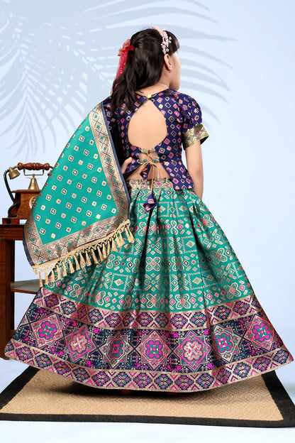 Baby Girls Lehenga Choli Ethnic Wear, Embellished Lehenga Choli