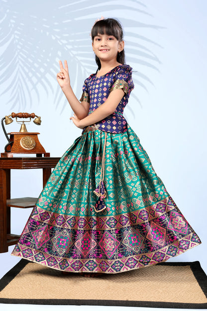 Baby Girls Lehenga Choli Ethnic Wear, Embellished Lehenga Choli