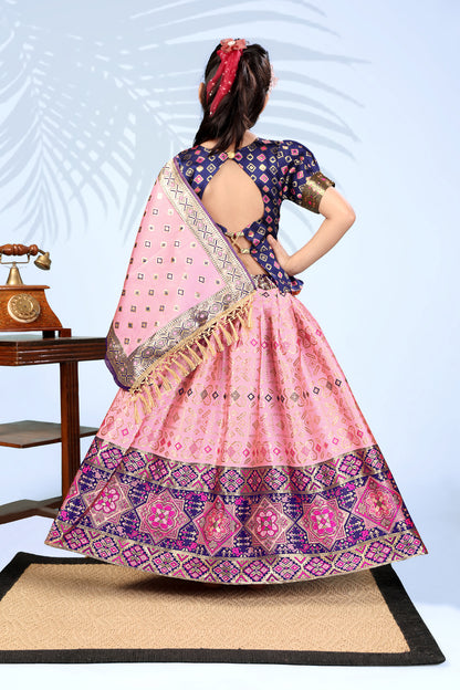 Baby Girls Lehenga Choli Ethnic Wear, Embellished Lehenga Choli