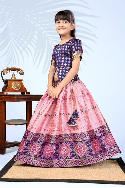 Baby Girls Lehenga Choli Ethnic Wear, Embellished Lehenga Choli