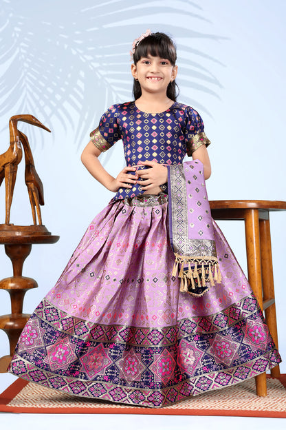 Baby Girls Lehenga Choli Ethnic Wear, Embellished Lehenga Choli
