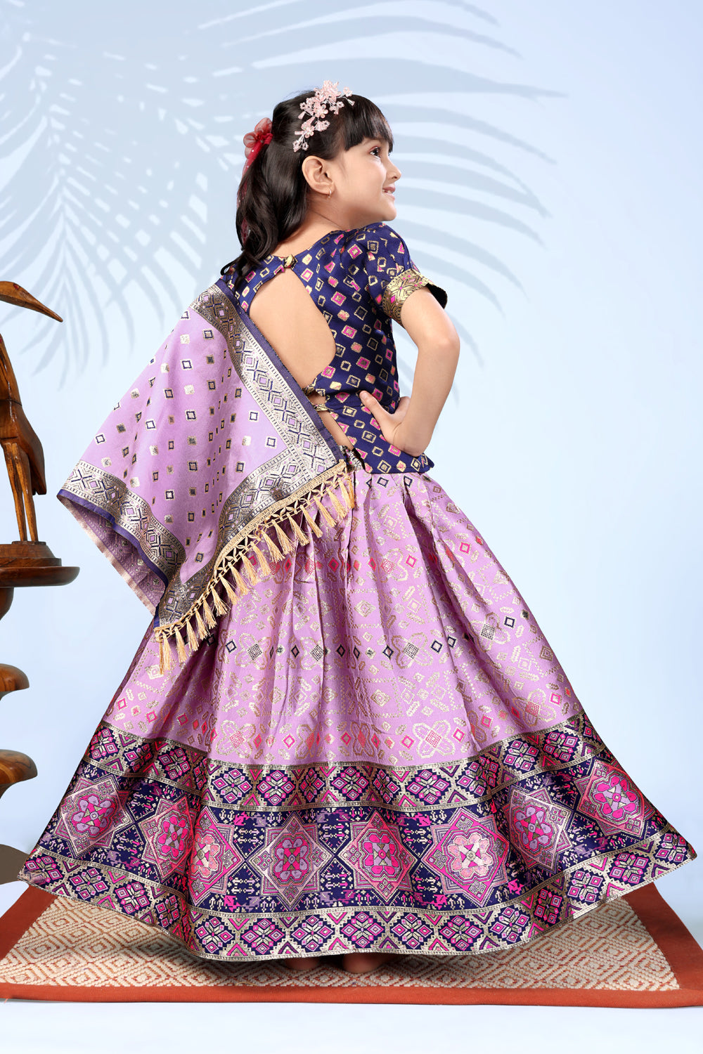 Baby Girls Lehenga Choli Ethnic Wear, Embellished Lehenga Choli