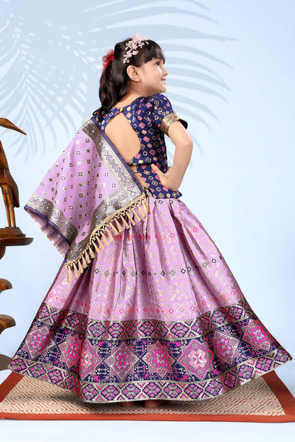 Baby Girls Lehenga Choli Ethnic Wear, Embellished Lehenga Choli