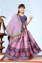 Baby Girls Lehenga Choli Ethnic Wear, Embellished Lehenga Choli