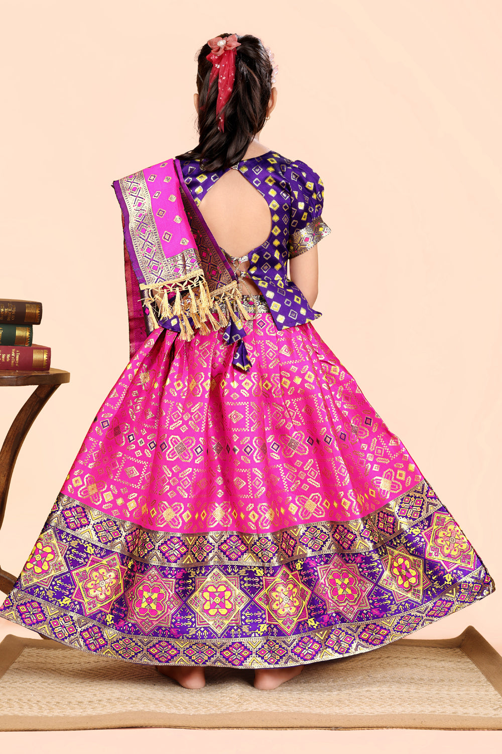 Baby Girls Lehenga Choli Ethnic Wear, Embellished Lehenga Choli