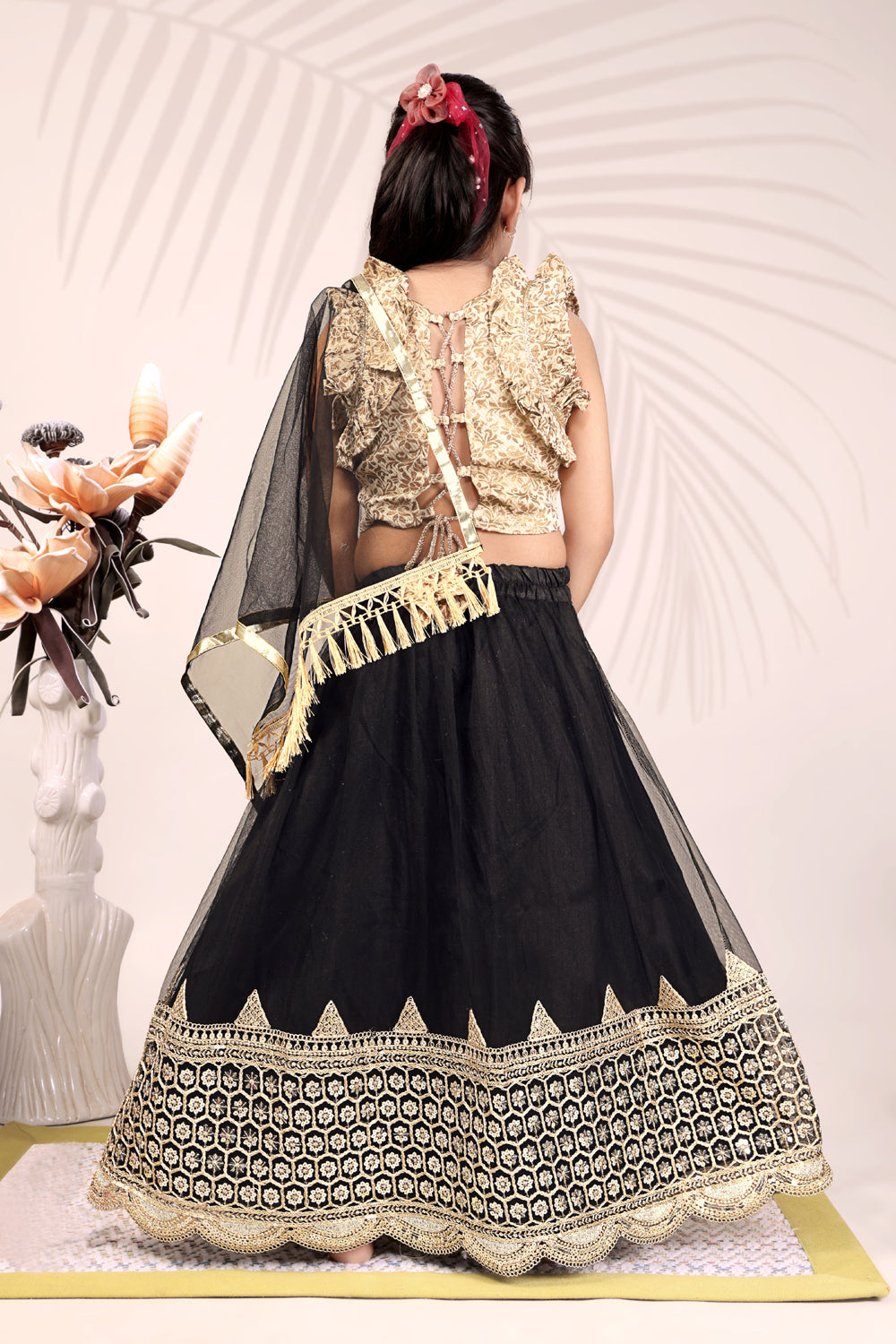 Baby Girls Lehenga Choli Ethnic Wear, Embellished Lehenga Choli