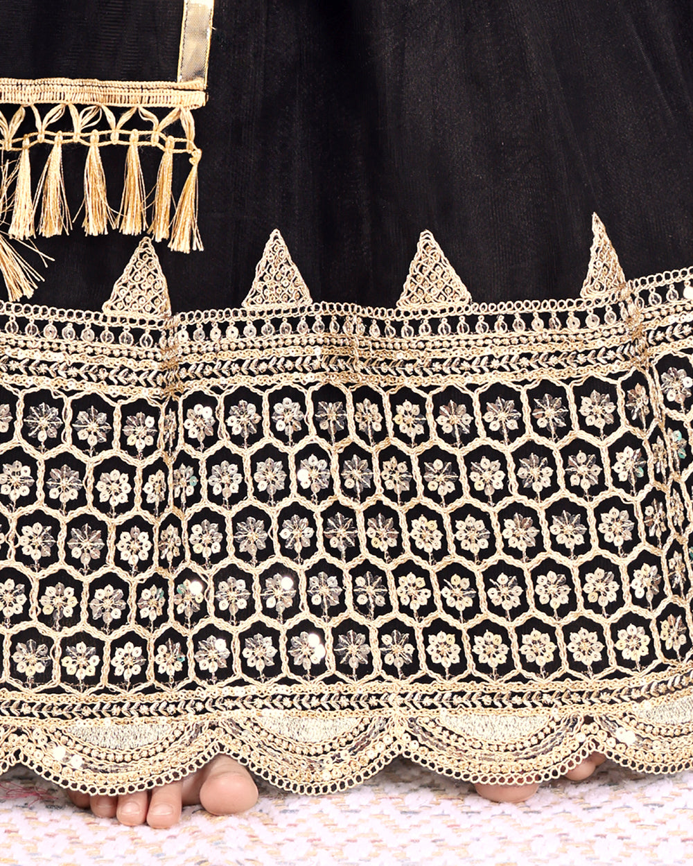 Baby Girls Lehenga Choli Ethnic Wear, Embellished Lehenga Choli