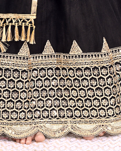 Baby Girls Lehenga Choli Ethnic Wear, Embellished Lehenga Choli