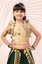 Baby Girls Lehenga Choli Ethnic Wear, Embellished Lehenga Choli