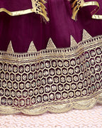 Baby Girls Lehenga Choli Ethnic Wear, Embellished Lehenga Choli