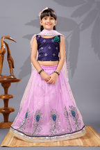 Baby Girls Lehenga Choli Ethnic Wear, Embellished Lehenga Choli