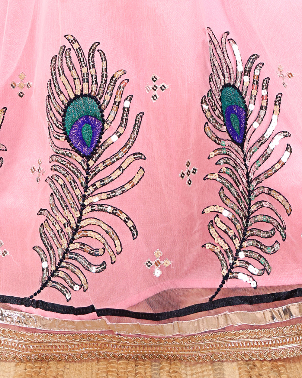 Baby Girls Lehenga Choli Ethnic Wear, Embellished Lehenga Choli