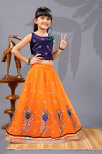 Baby Girls Lehenga Choli Ethnic Wear, Embellished Lehenga Choli