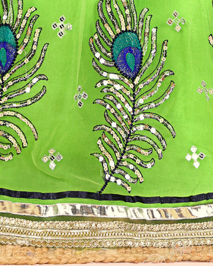Baby Girls Lehenga Choli Ethnic Wear, Embellished Lehenga Choli