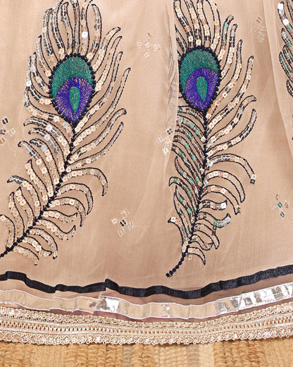 Baby Girls Lehenga Choli Ethnic Wear, Embellished Lehenga Choli