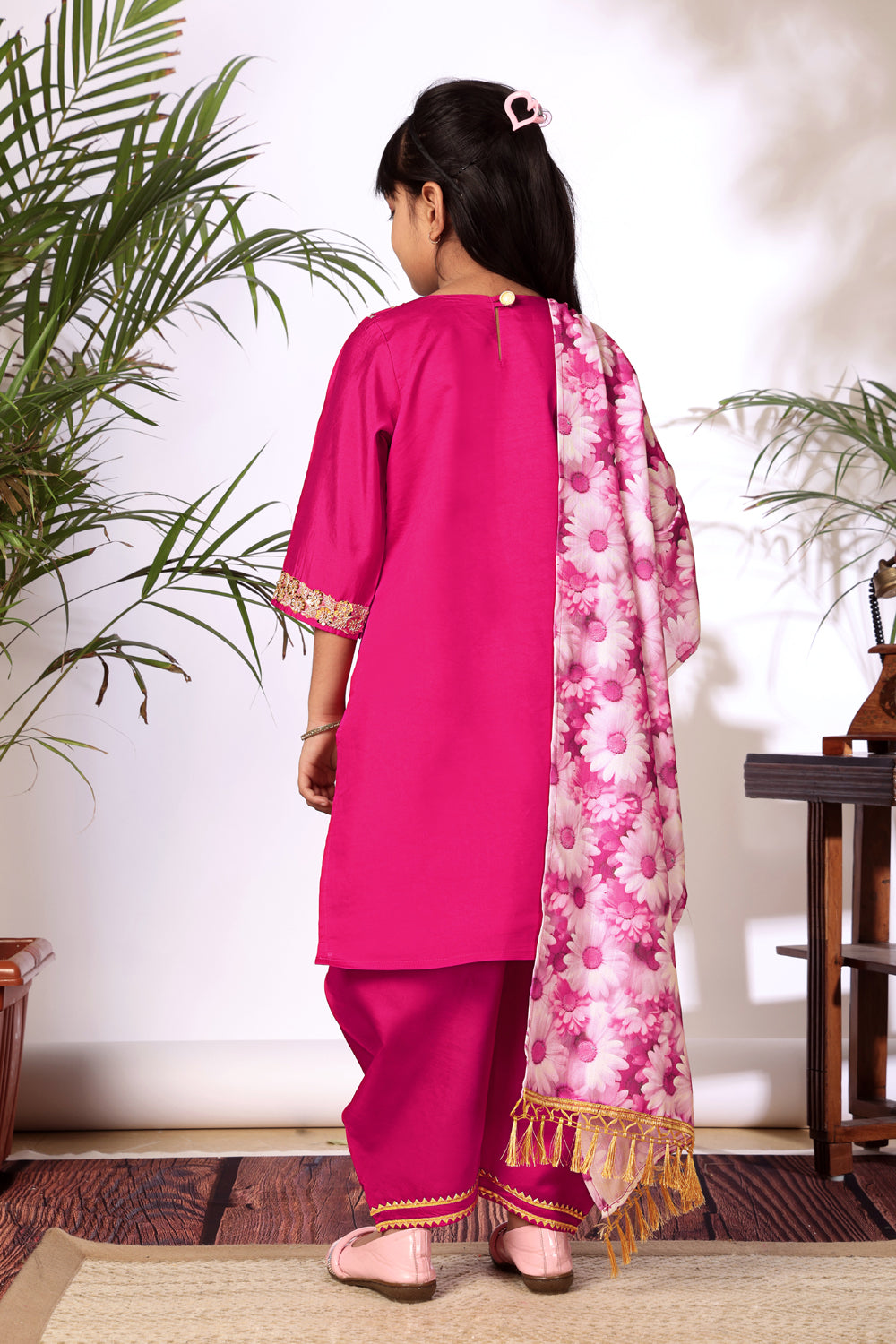Girls Kurta Patiala Set with Dupatta – Designer Ethnic Wear for Kids Festive, Wedding & Party Outfit