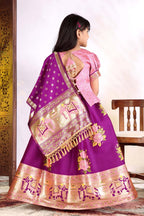 Girls Lehenga Choli Set with Banarasi Dupatta – Kids Festive Ethnic Wear | Wedding & Party Wear Dress