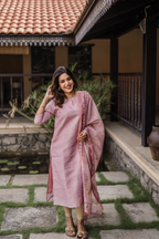 Light Peach Kurta Set for Women – Daily & Casual Wear