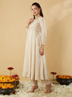 Mint Green Anarkali Suit Set for Women – Festive & Party Wear