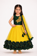 Embriodery Lehenga Choli and Dupatta Set